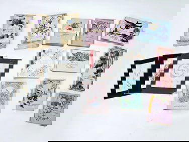 A COLLECTION OF 150 JEWISH NEW YEARS CARDS