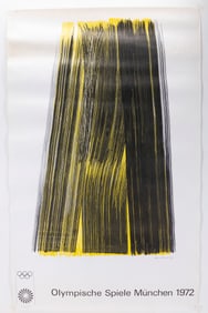 A POSTER FOR THE 1972 MUNICH SUMMER OLYMPICS