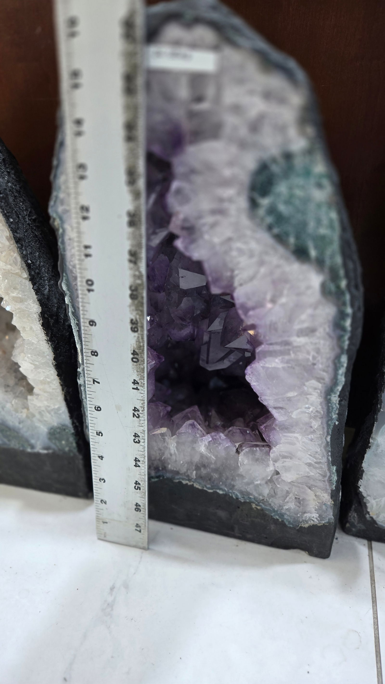 A LARGE AMETHYST CATHEDRAL nice purple! - 4