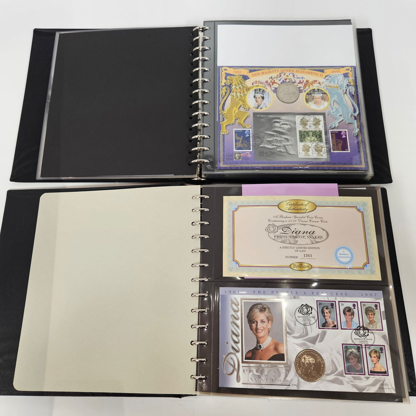 A LARGE COLLECTION OF BENHAM HISTORICAL POSTAL COVERS: Including Princess Diana, The Berlin Airlift and others.