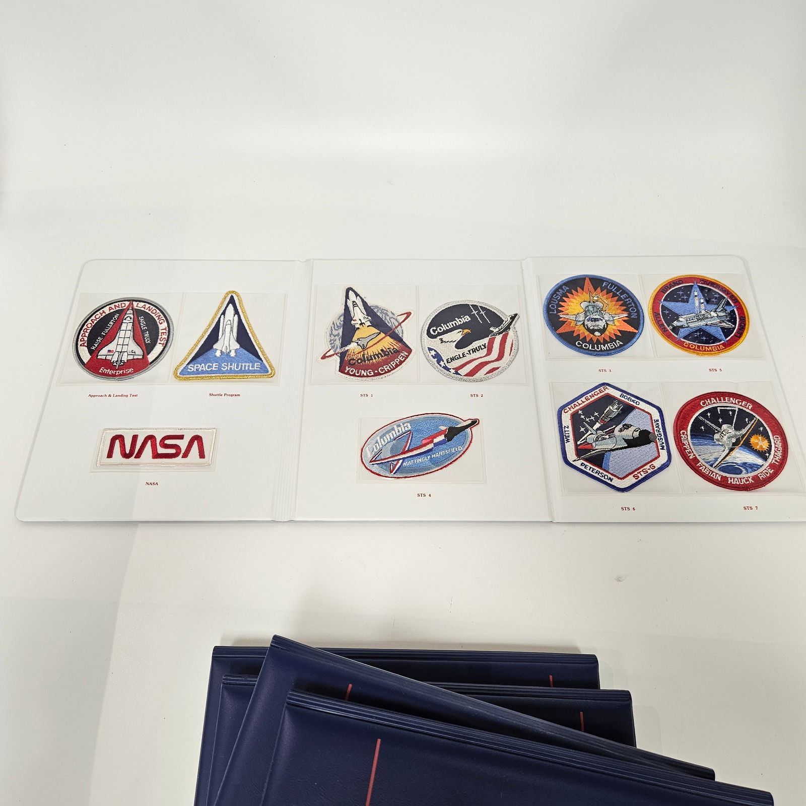 NASA SPACE EMBLEMS: THE FIRST TWENTY FIVE YEARS. - 8
