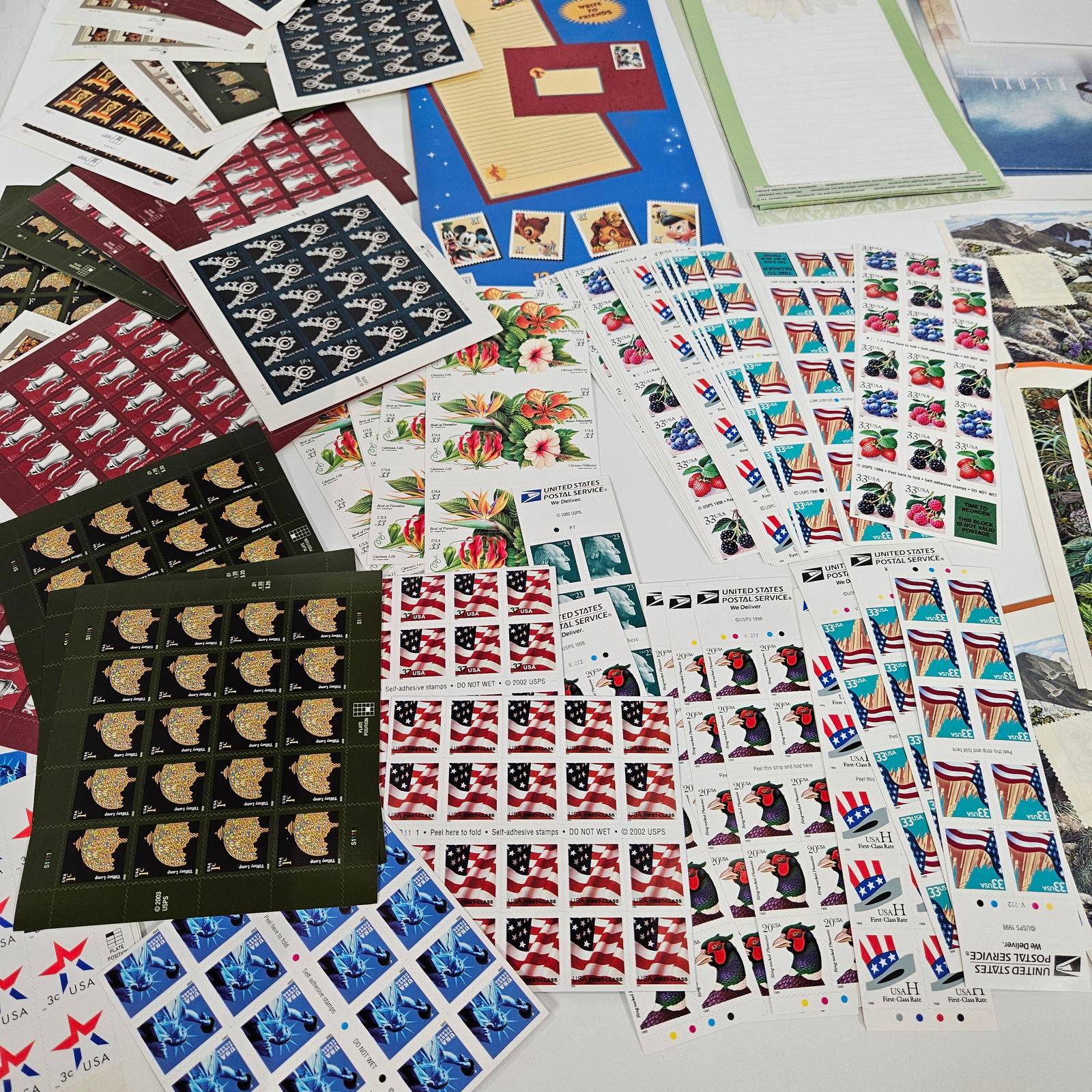 A MASSIVE COLLECTION OF UNITED STATES UNUSED POSTAGE (1 of 20)