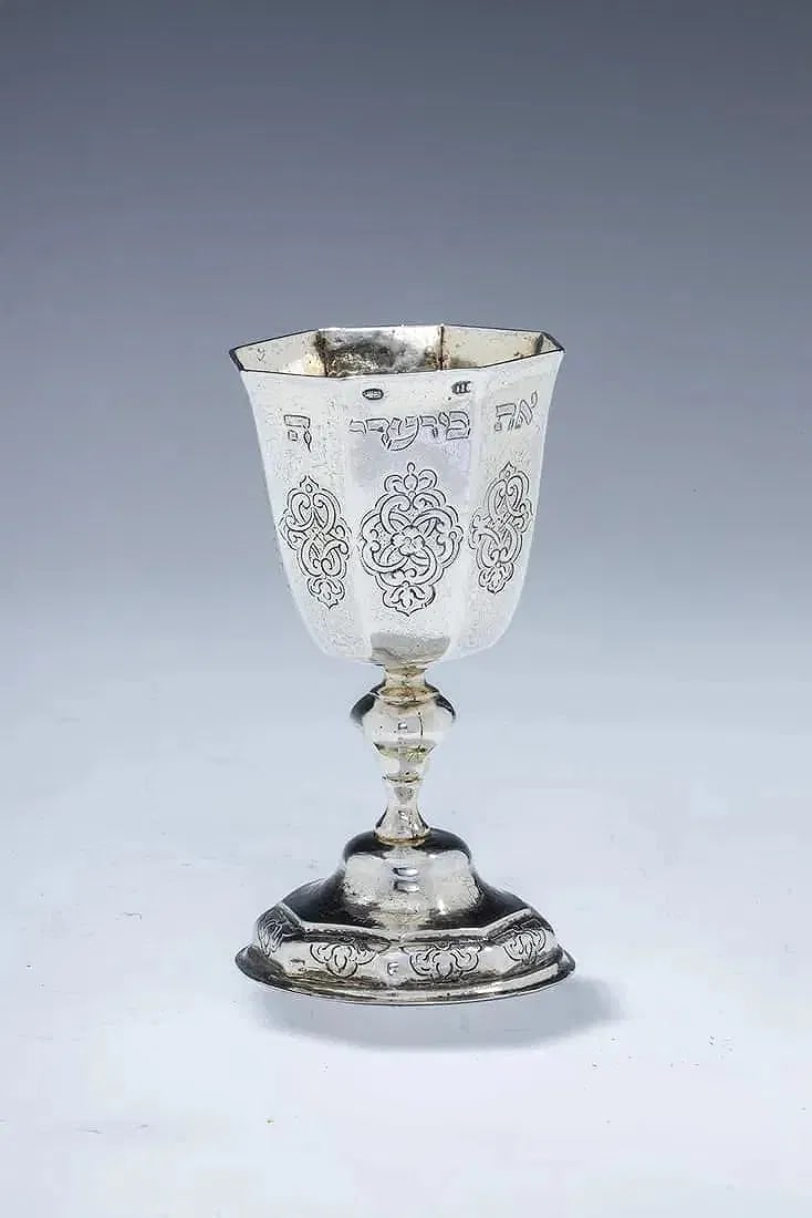 A FINE GERMAN SILVER FESTIVAL GOBLET BY JOHAN JAKOB PRIESTER II. Augsburg, 1741 - 1743. (1 of 6)