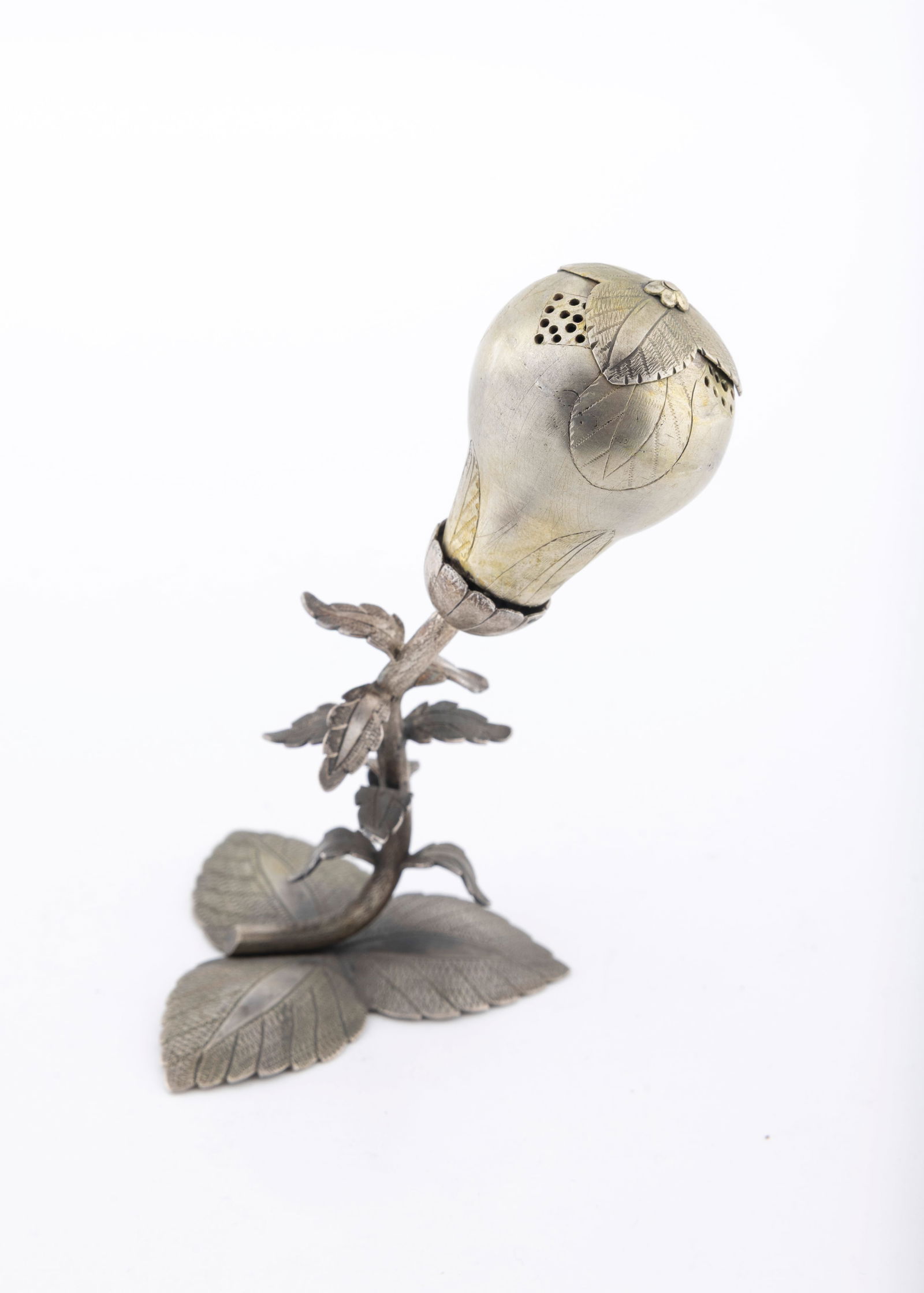 A SILVER SPICE CONTAINER. Poland, c. 1850 - 2