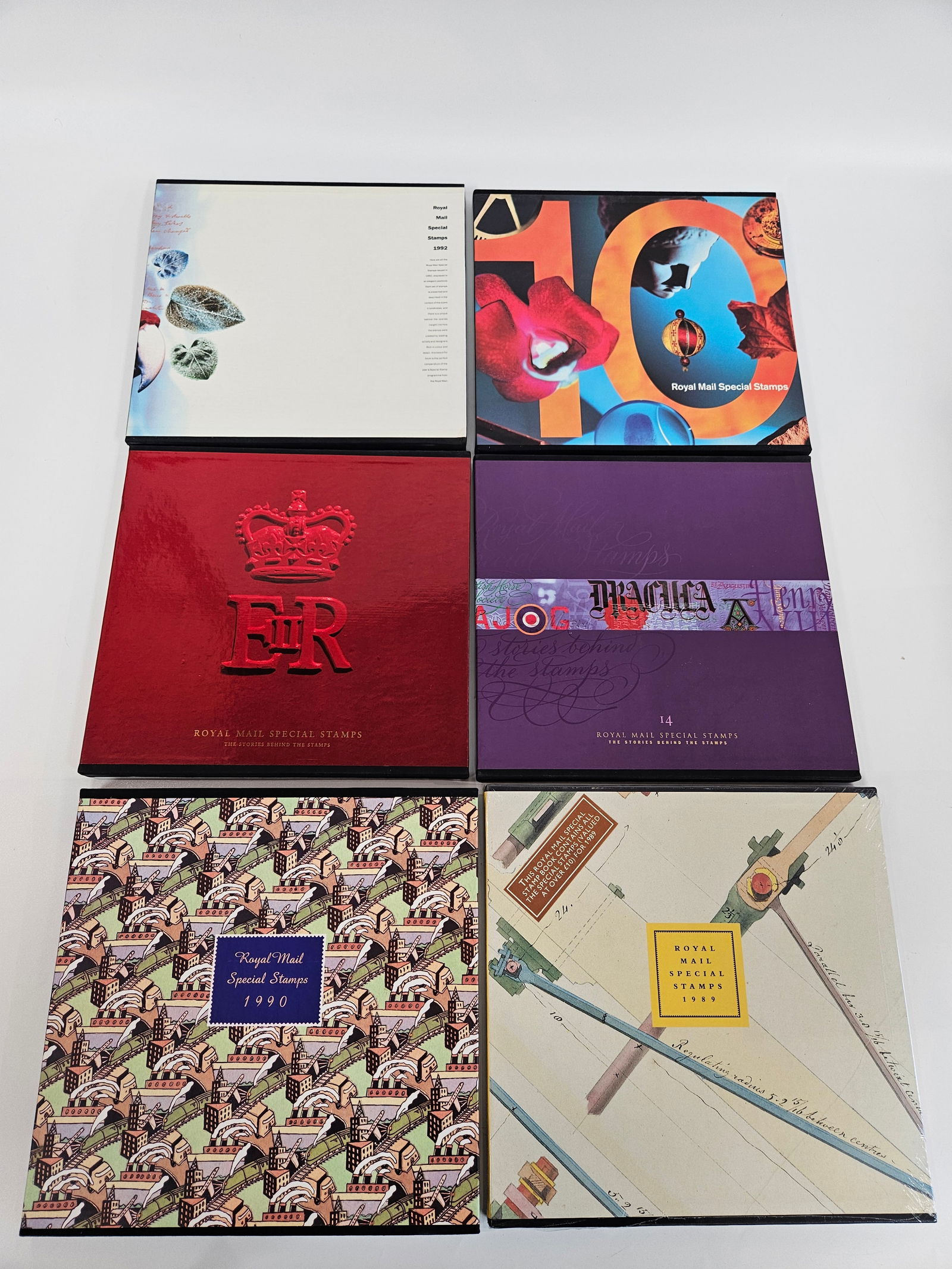 A MASSIVE COLLECTION OF ROYAL MAIL POSTAL YEARBOOKS - 2