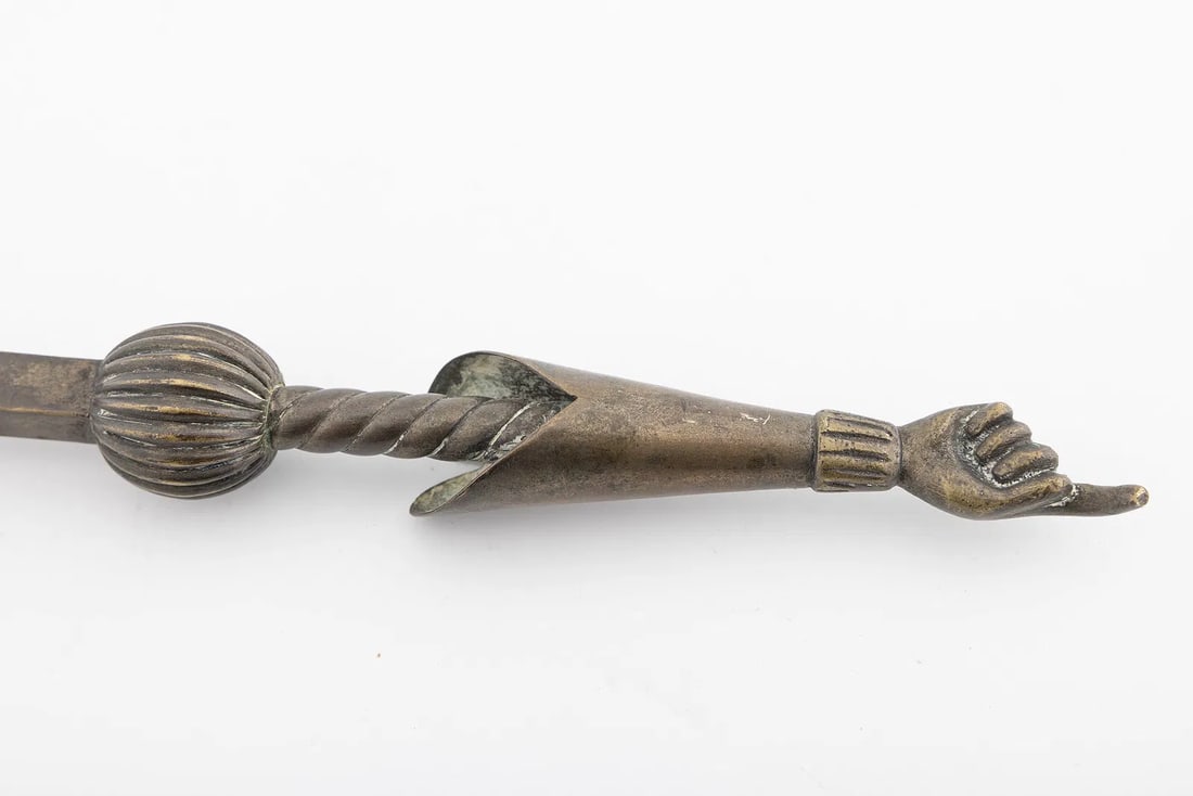 AN EARLY TORAH POINTER. Poland, c. 1840 - 2