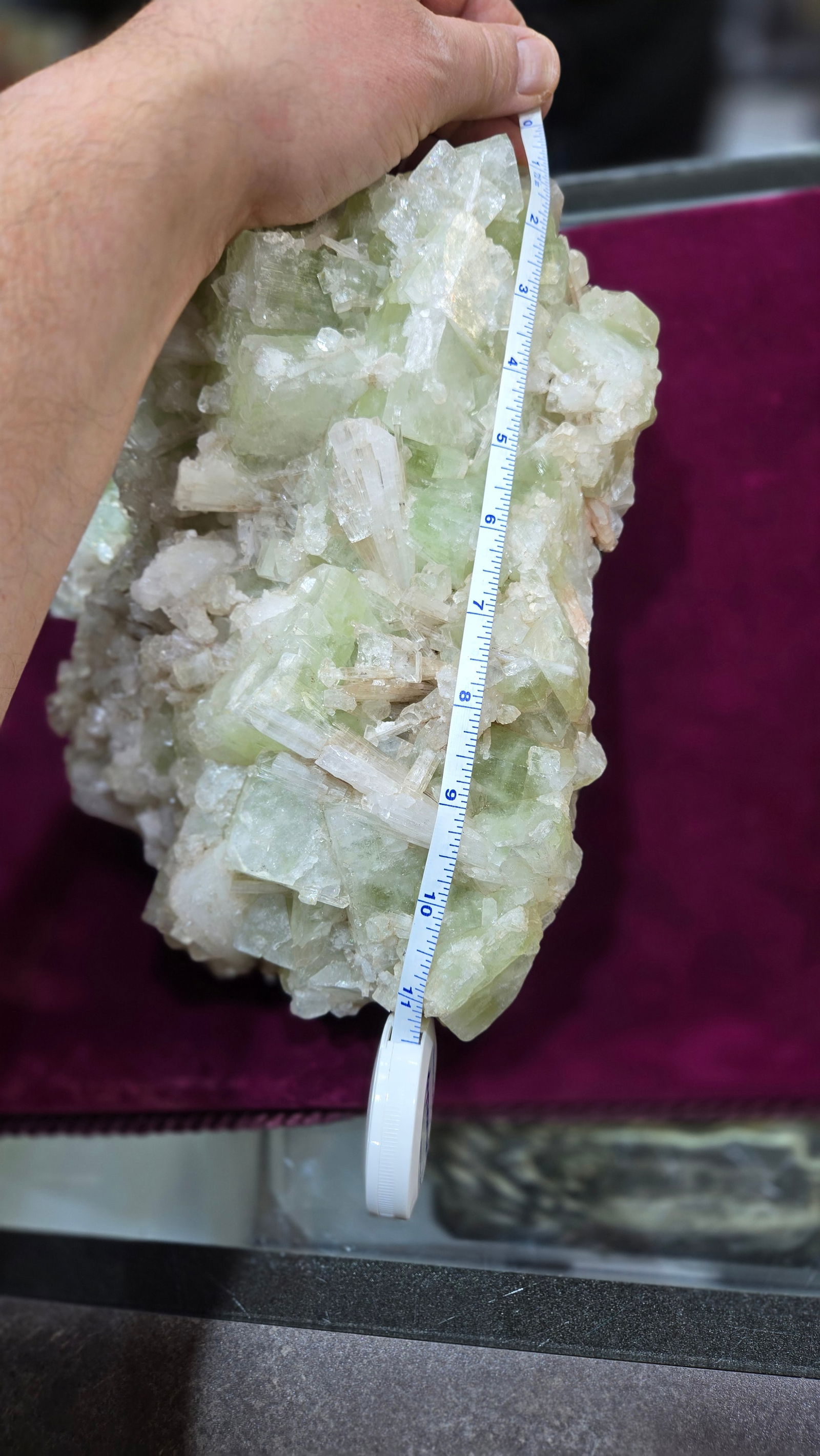 A GORGEOUS APHOPYLLITE CLUSTER SPECIMEN - 2