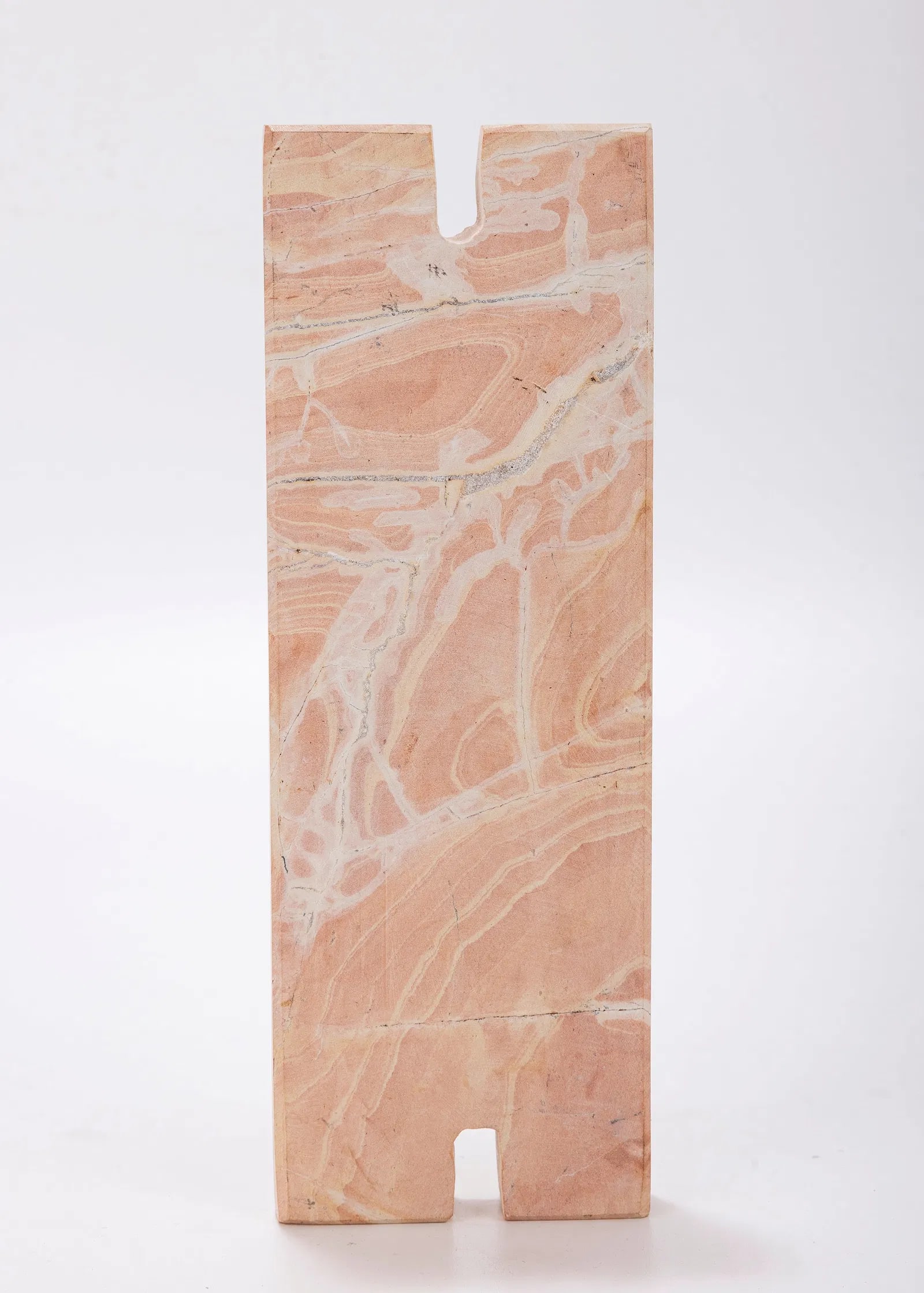 A JERUSALEM STONE MEZUZAH CASE. Israel, modern. (1 of 1)