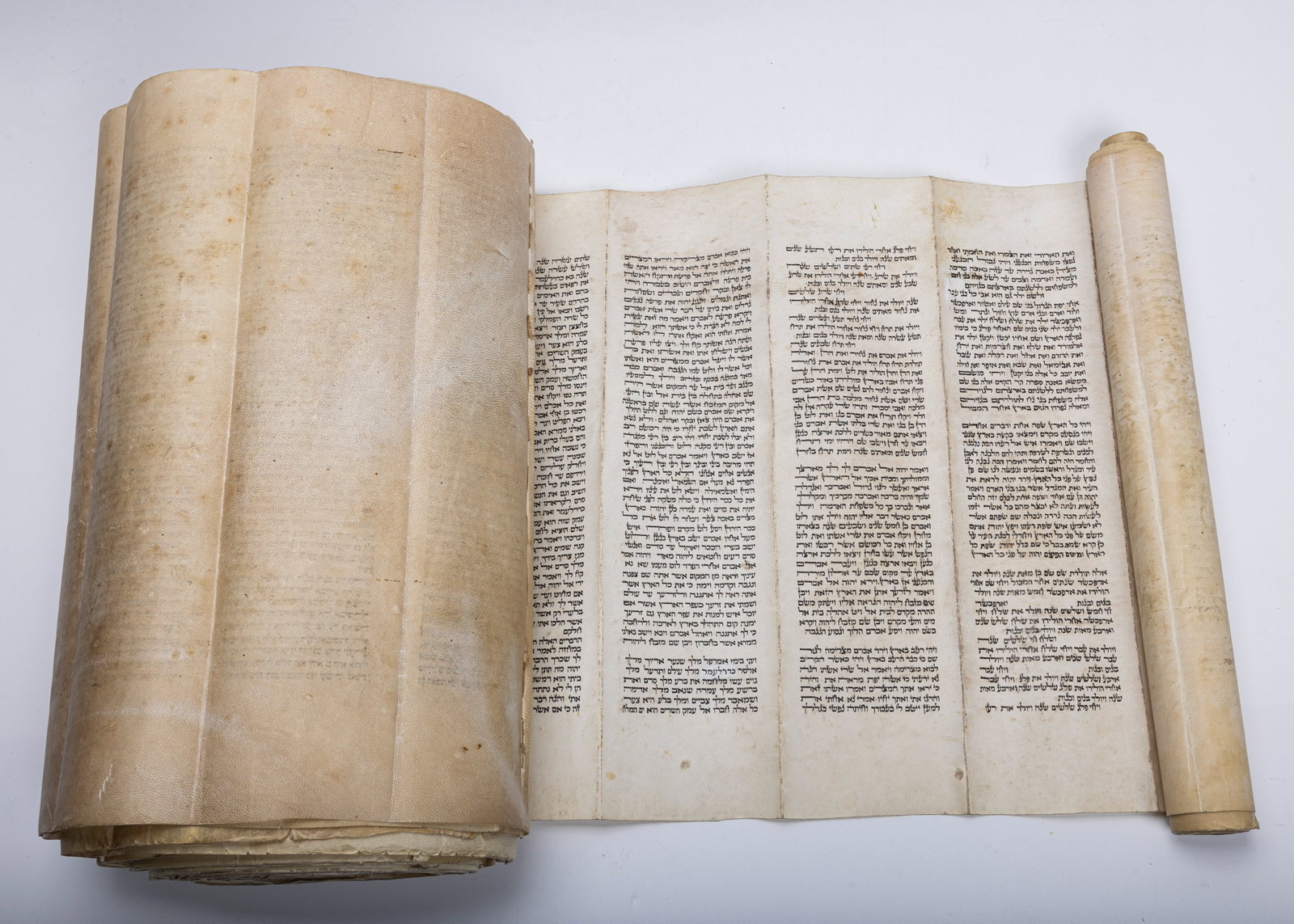 A SEFER TORAH. Yemen, c. 1880. (1 of 5)