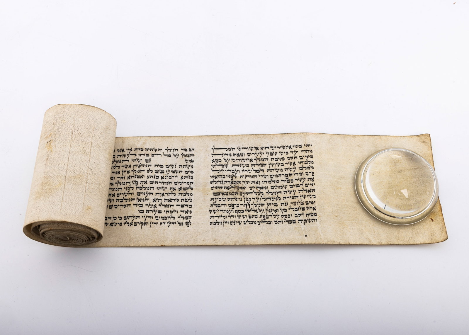 A MEGILLAT ESTHER. Probably Israel, c. 1970: Ashkenaz Beis Yosef. Probably Israel, c. 1970. On natural klaf. 4.5" tall