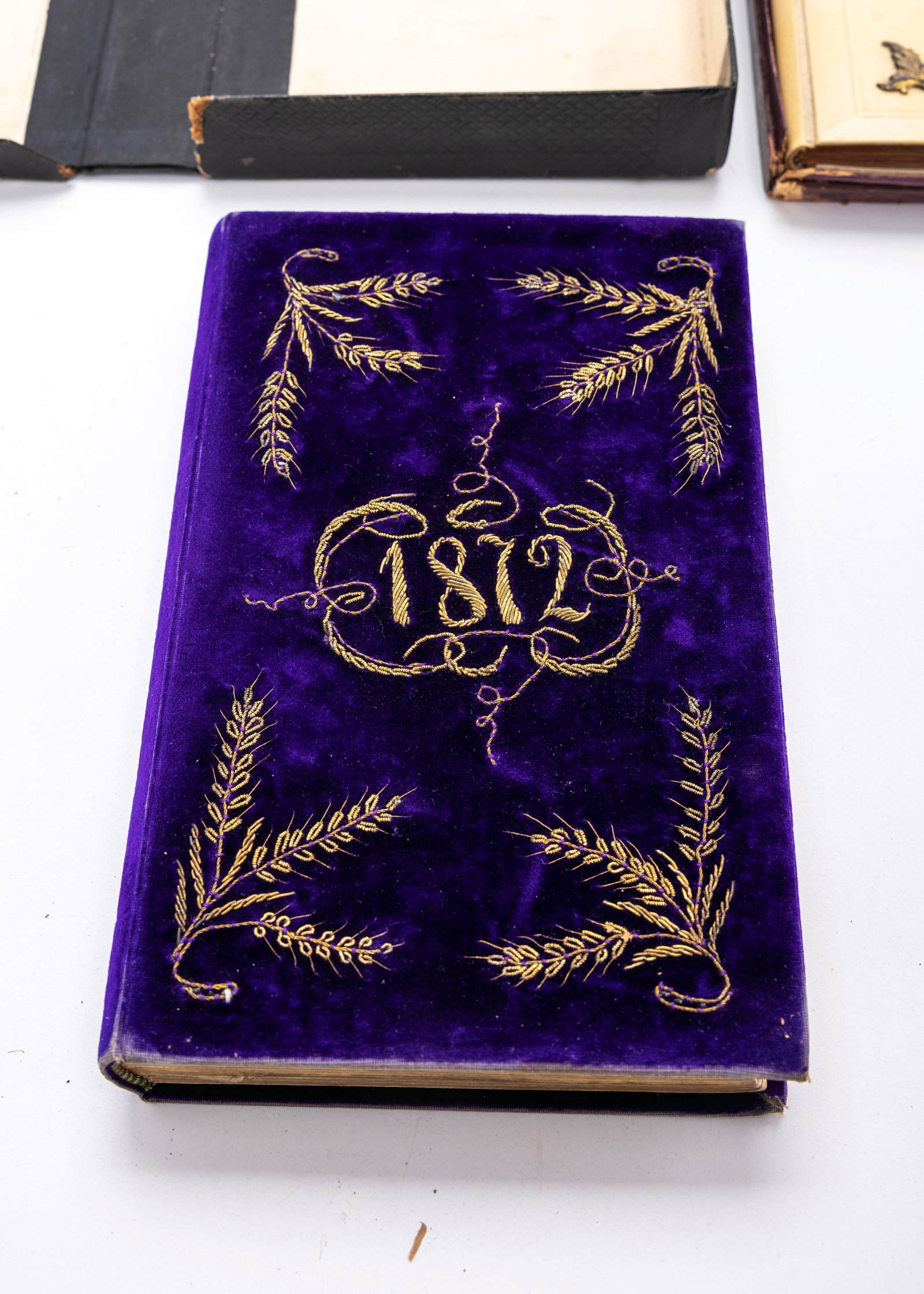 TWO SIDDURS WITH DECORATIVE BINDINGS - 3