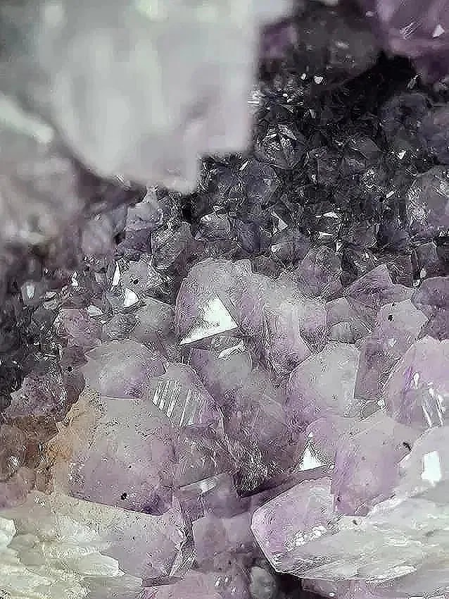 AMETHYST CATHEDRAL GEODE WITH POLISHED EDGES - 2