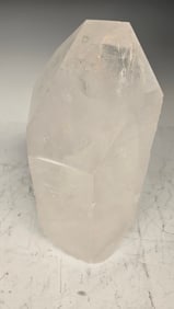 A MASSIVE SINGULAR QUARTZ CRYSTAL - 3