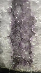 AMETHYST GEODE WITH POLISHED EDGES CATHEDRAL - 2