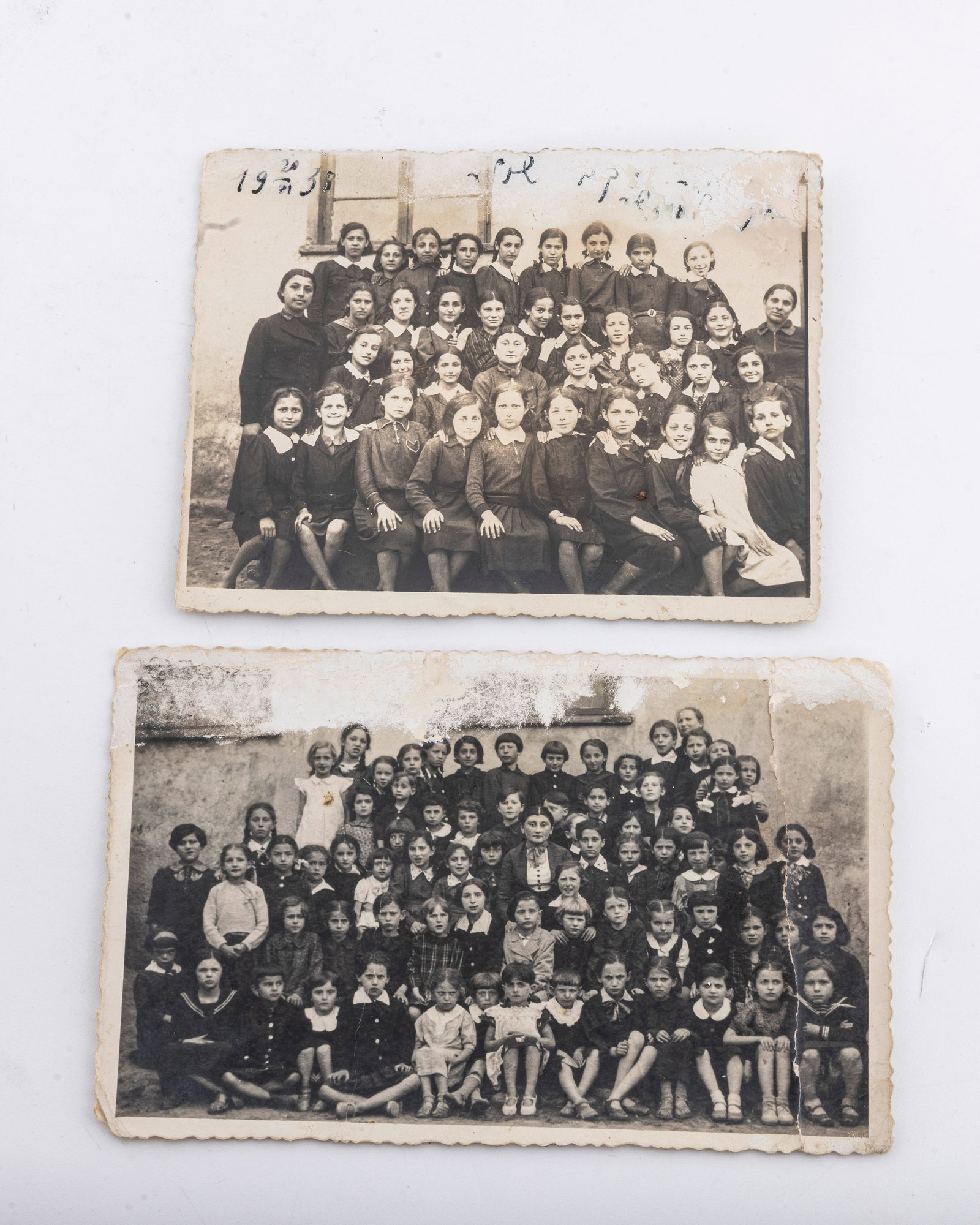 TWO ORGINAL PHOTOGRAPHS - BEIS YAAKOV IN LOMZA (1 of 4)