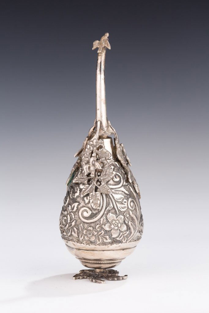 A SILVER ROSEWATER CONTAINER Jul 30, 2013 J. Greenstein & Co., Inc