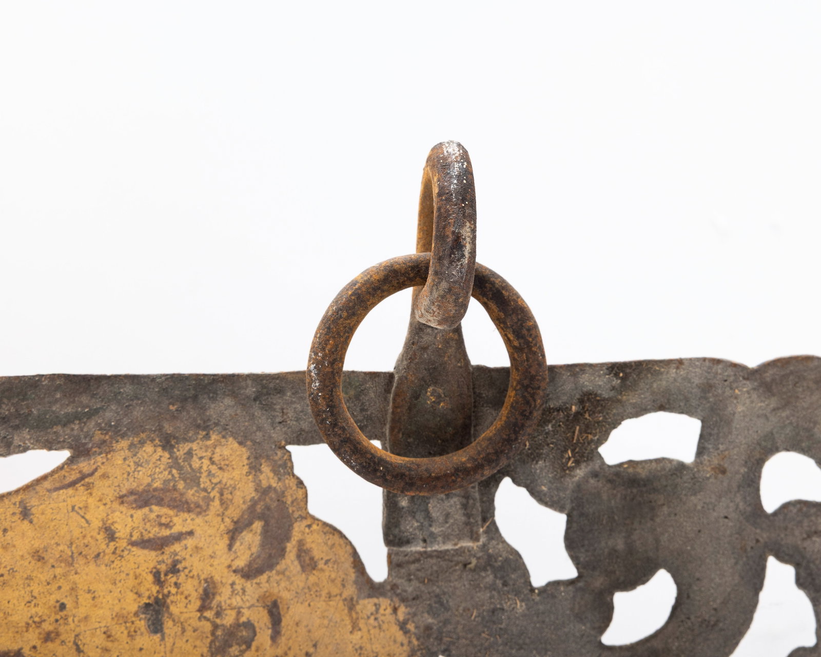 A METAL SYNAGOGUE DECORATION - 2