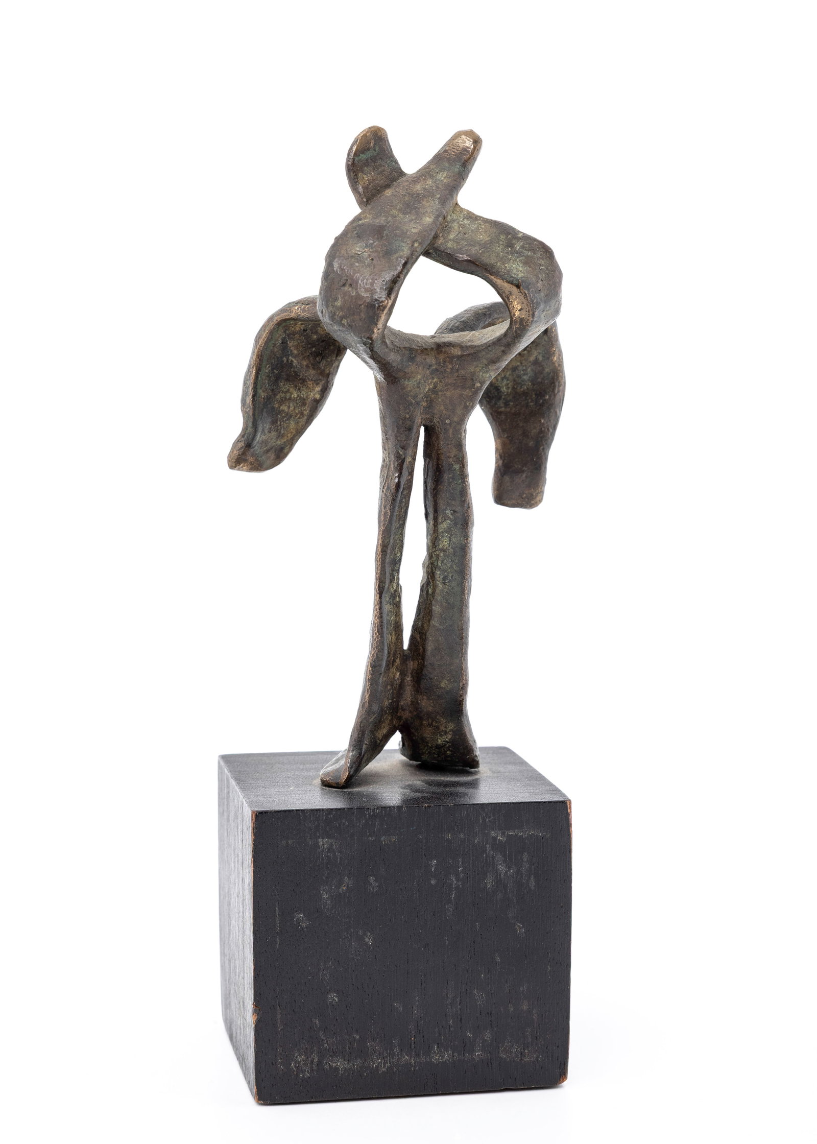 A BRONZE SCULPTURE - 2