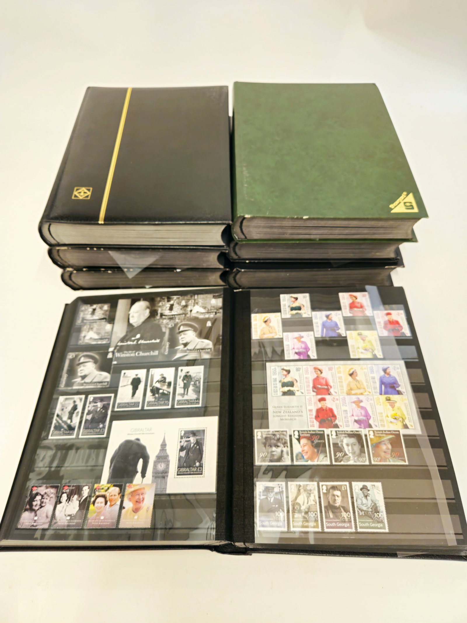 A LARGE MINT WORLD STAMP COLLECTION: CELBRITIES, SPORTS AND ROYAL FIGURES, HISTORY (1 of 20)