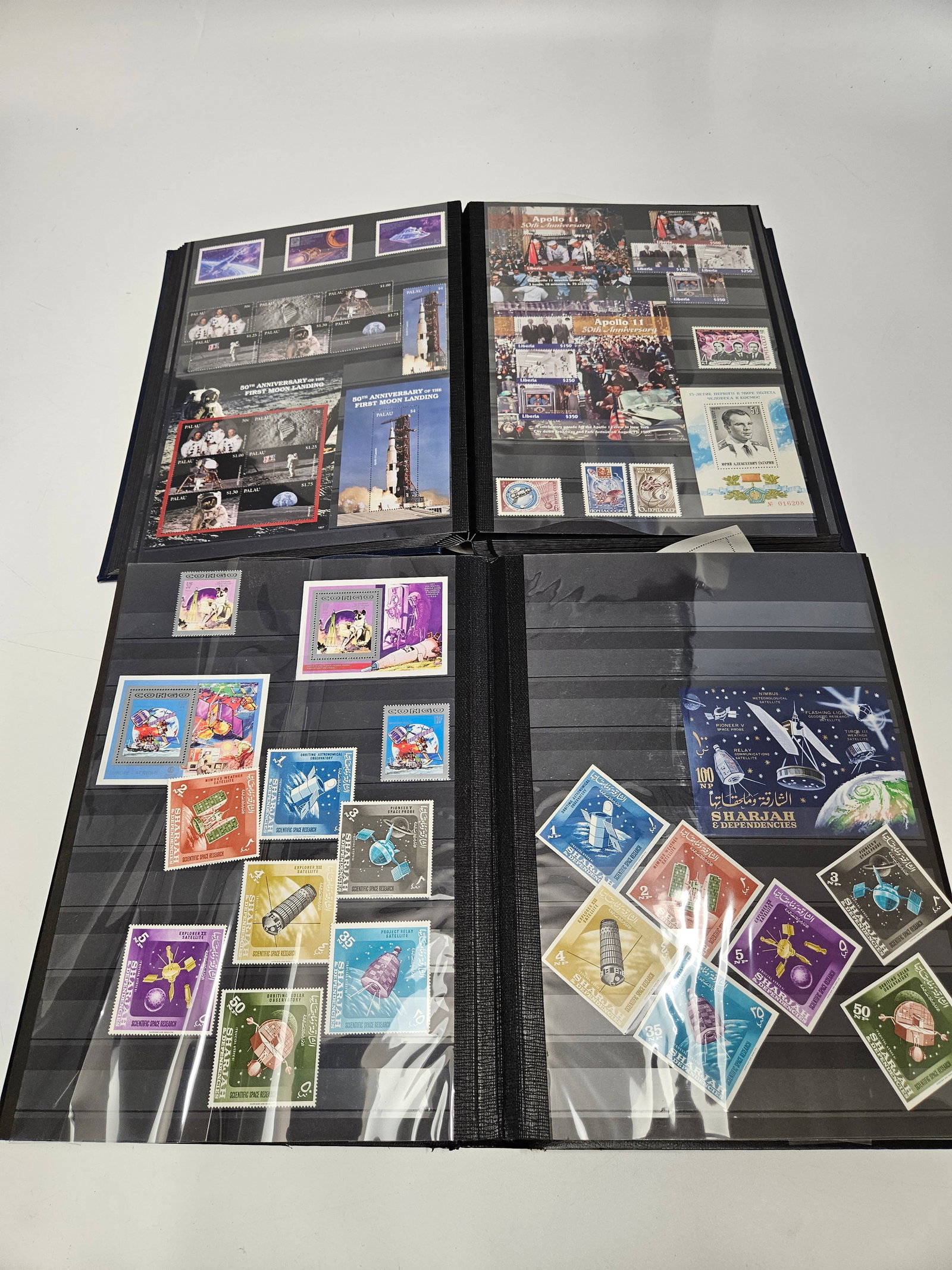 A LARGE MINT WORLD STAMP COLLECTION: SPACE - 2
