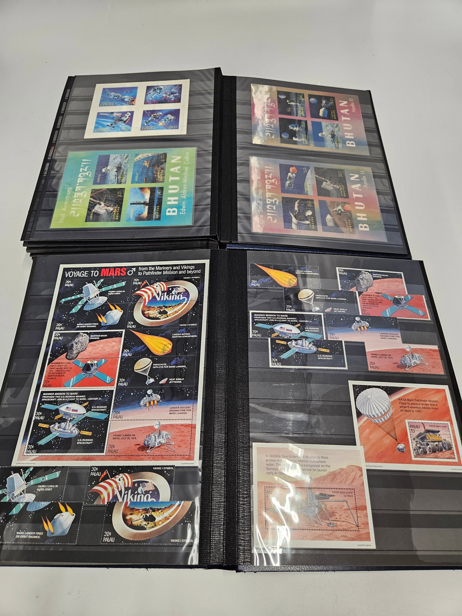 A LARGE MINT WORLD STAMP COLLECTION: SPACE - 3
