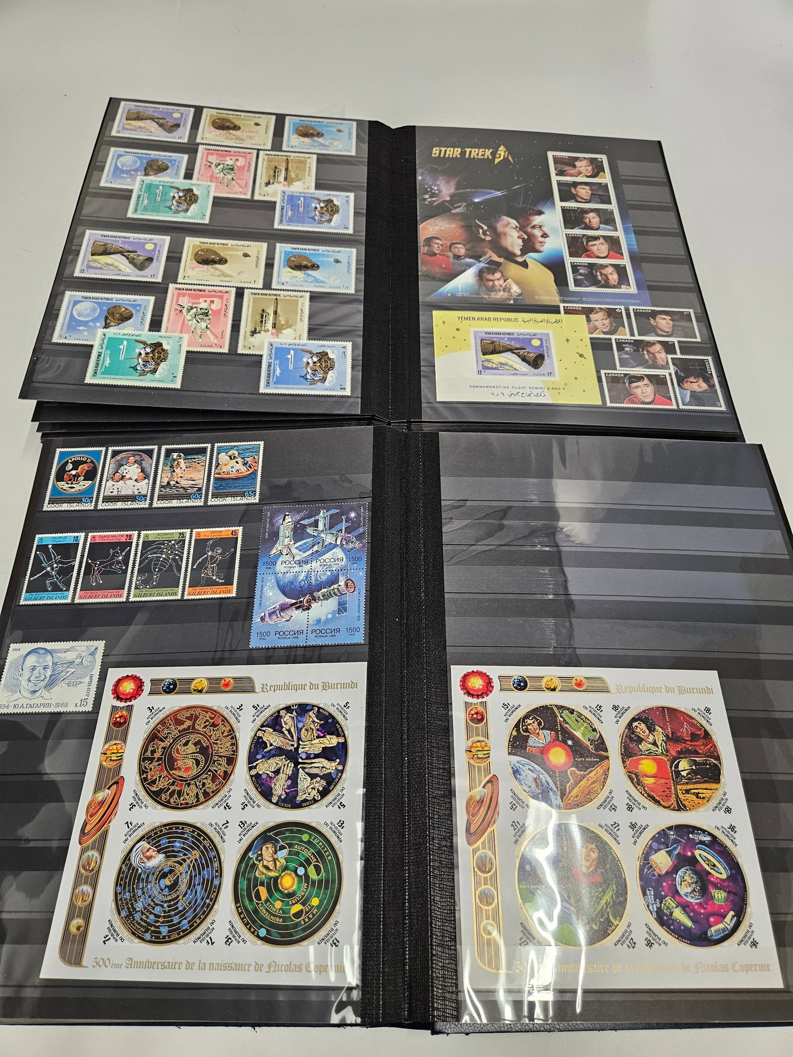 A LARGE MINT WORLD STAMP COLLECTION: SPACE - 4