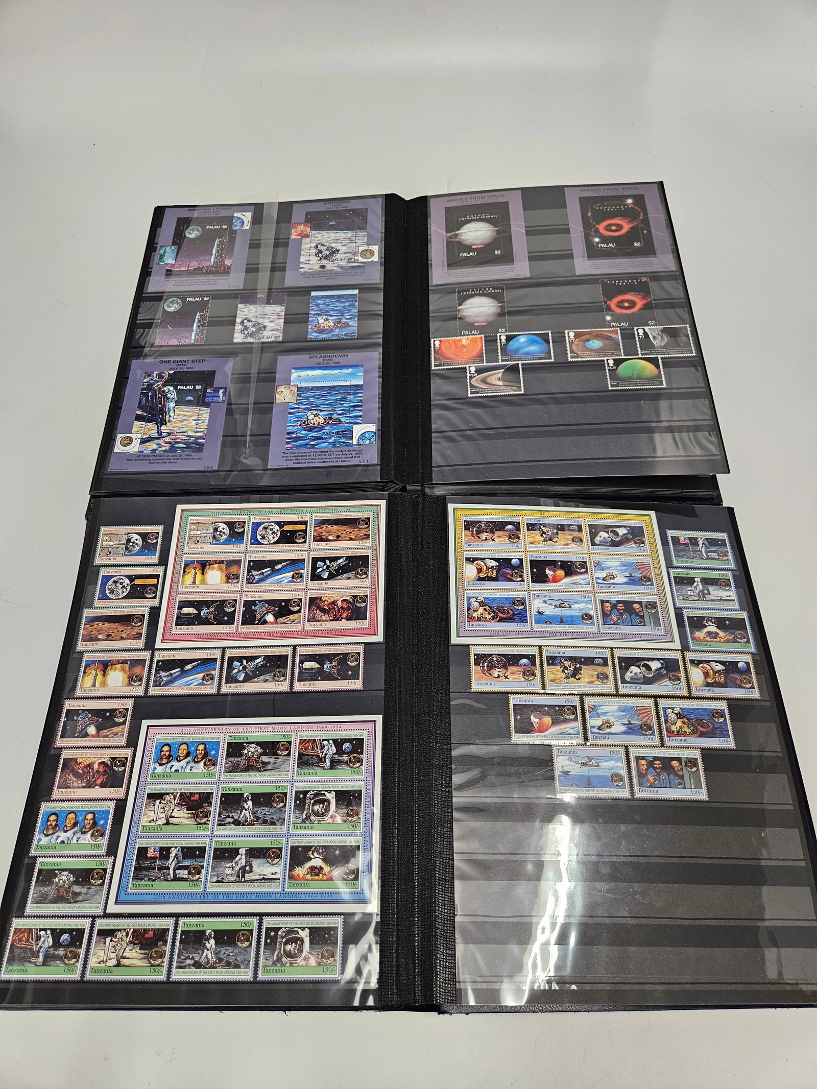 A LARGE MINT WORLD STAMP COLLECTION: SPACE - 5