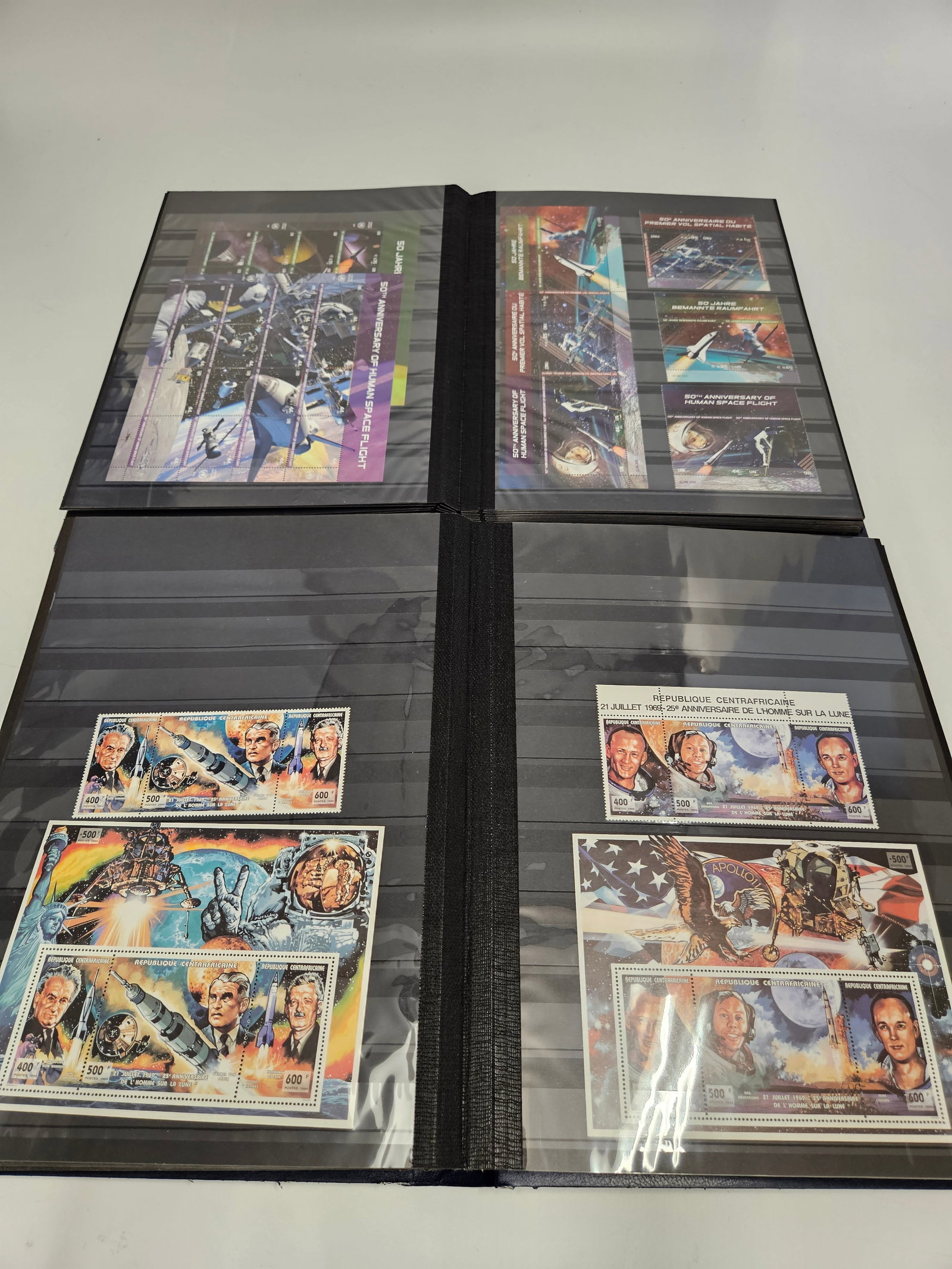 A LARGE MINT WORLD STAMP COLLECTION: SPACE - 6
