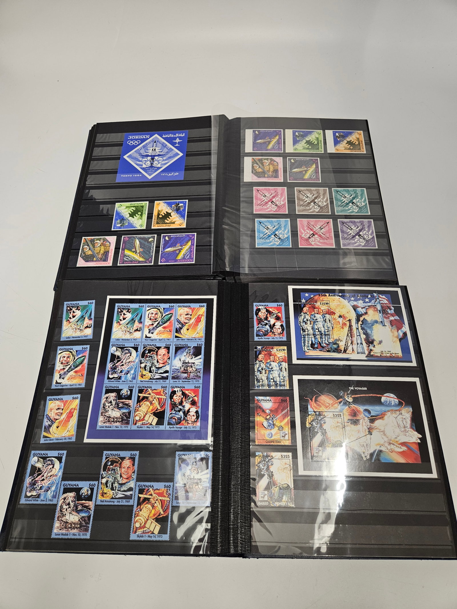 A LARGE MINT WORLD STAMP COLLECTION: SPACE - 7