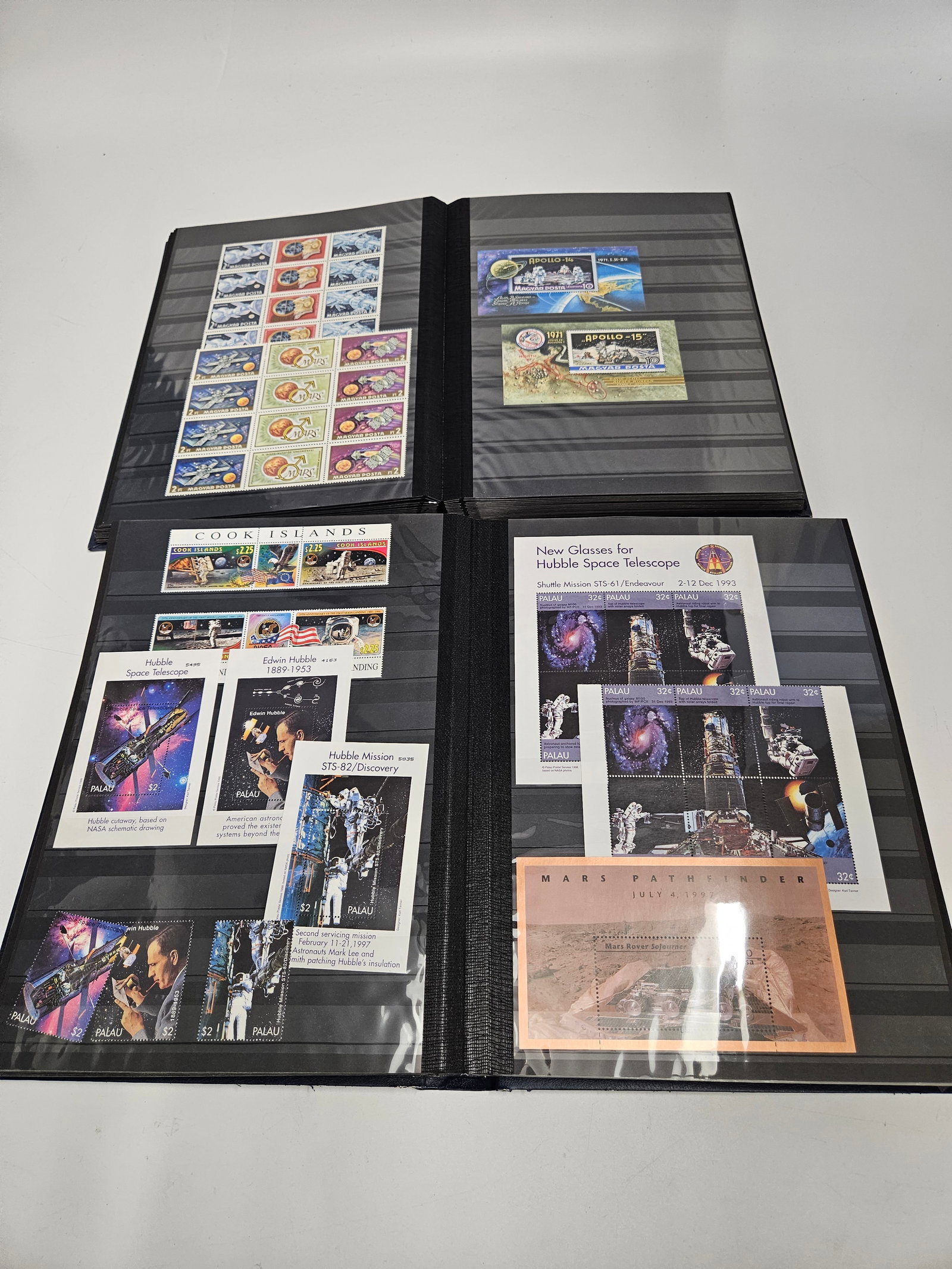 A LARGE MINT WORLD STAMP COLLECTION: SPACE - 8