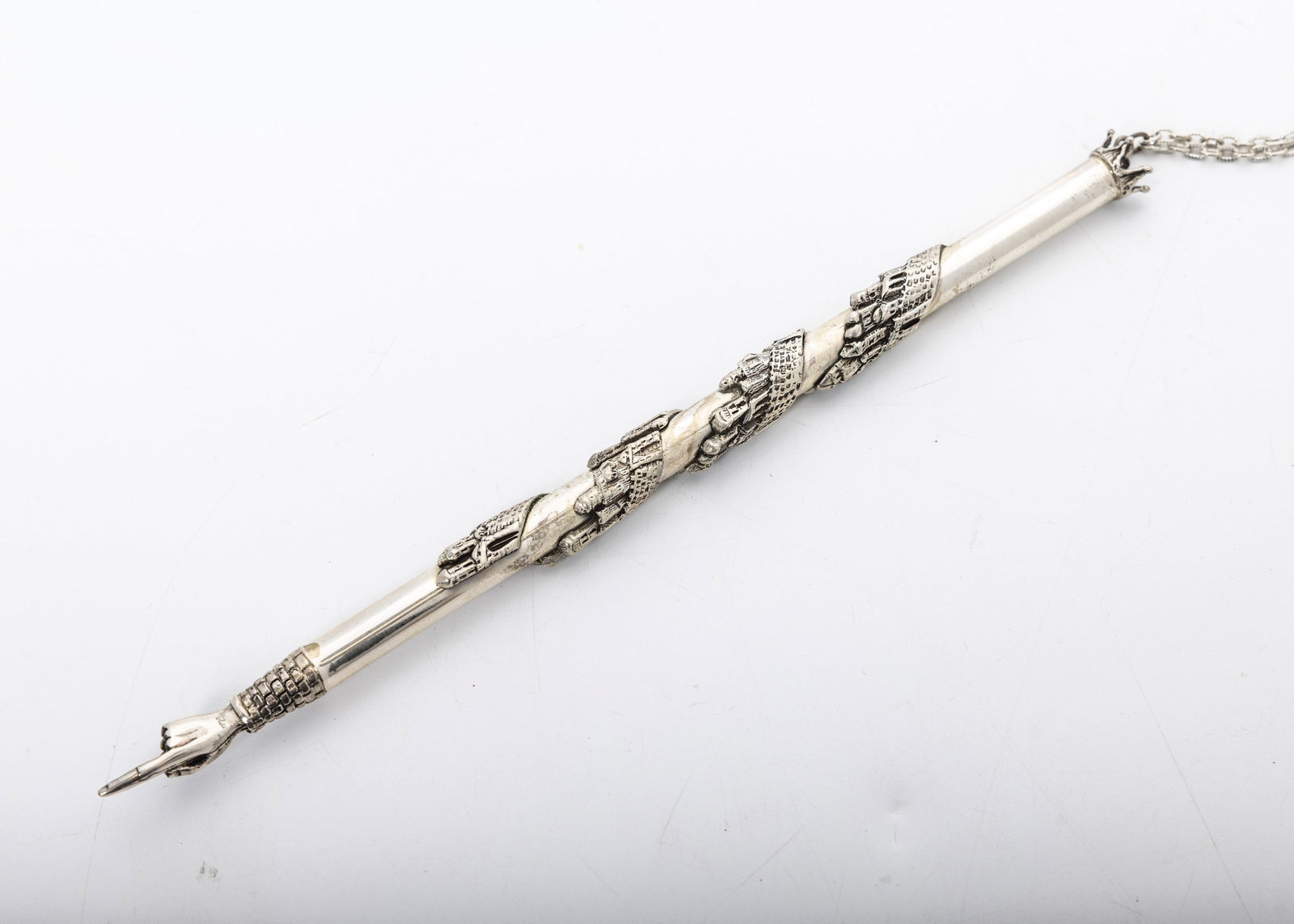 A STERLING SILVER TORAH POINTER. israel, modern (1 of 1)