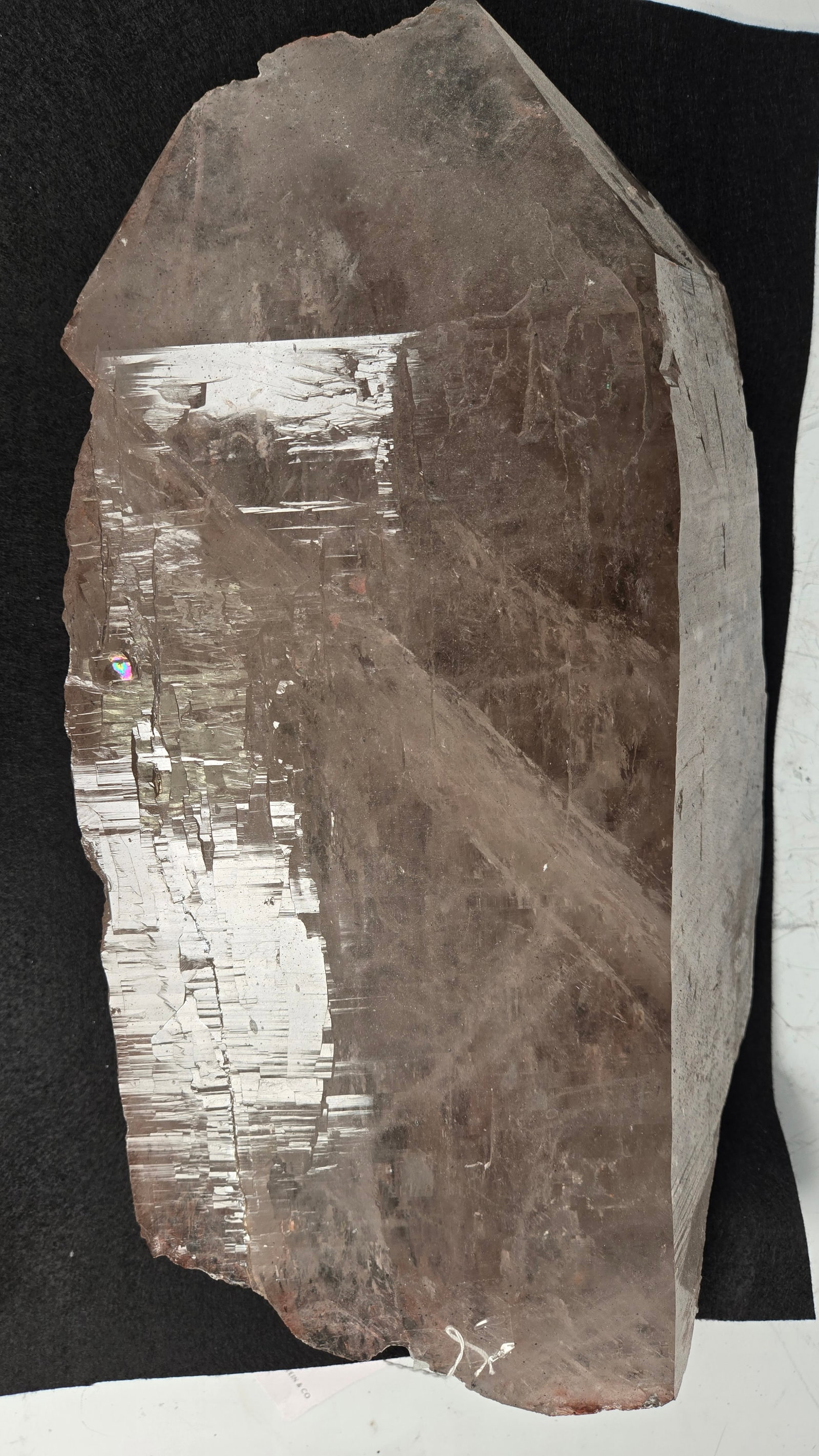 A LARGE QUARTZ CRYSTAL. - 2