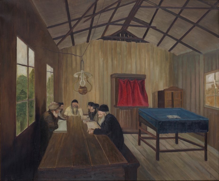 A LARGE PAINTING BY CYRIL ROSS. English, early 20th (1 of 1)