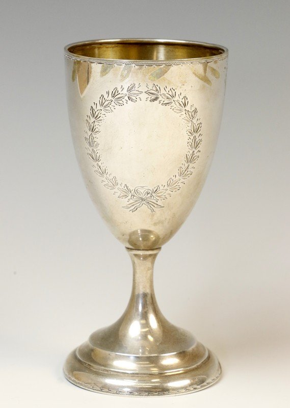 A SILVER KIDDUSH GOBLET. Germany, c. 1900. In (1 of 1)