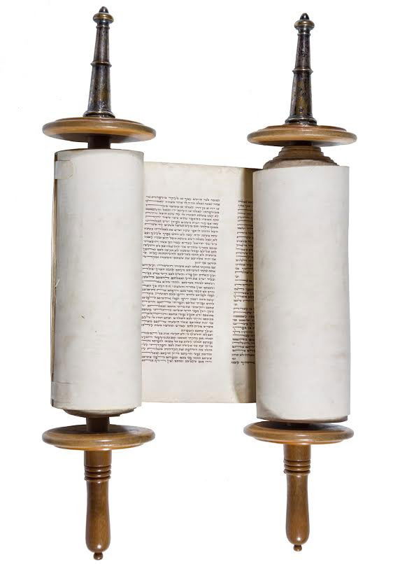 AN EARLY SEFER TORAH. Probably Poland, c. 1880. In (1 of 2)