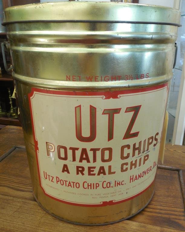 Utz Vintage Potato Chip Tin