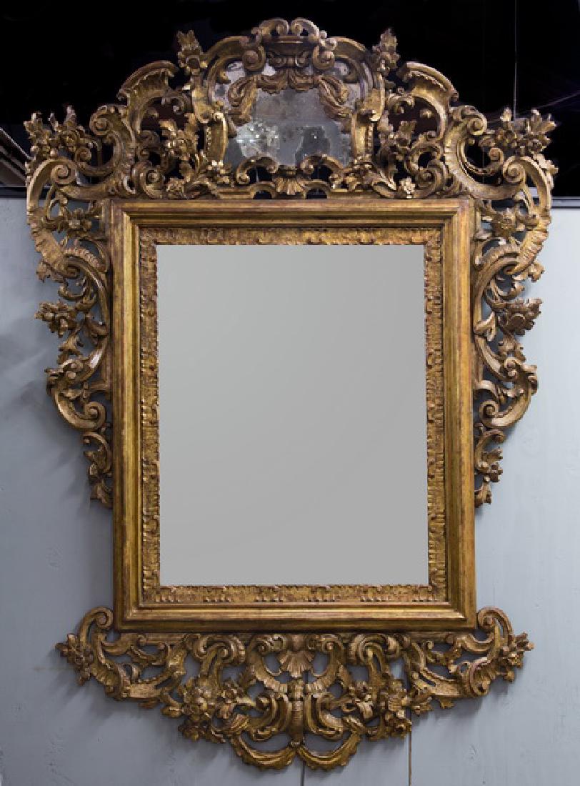 CONTINENTAL GILTWOOD ROCOCO MIRROR (1 of 10)
