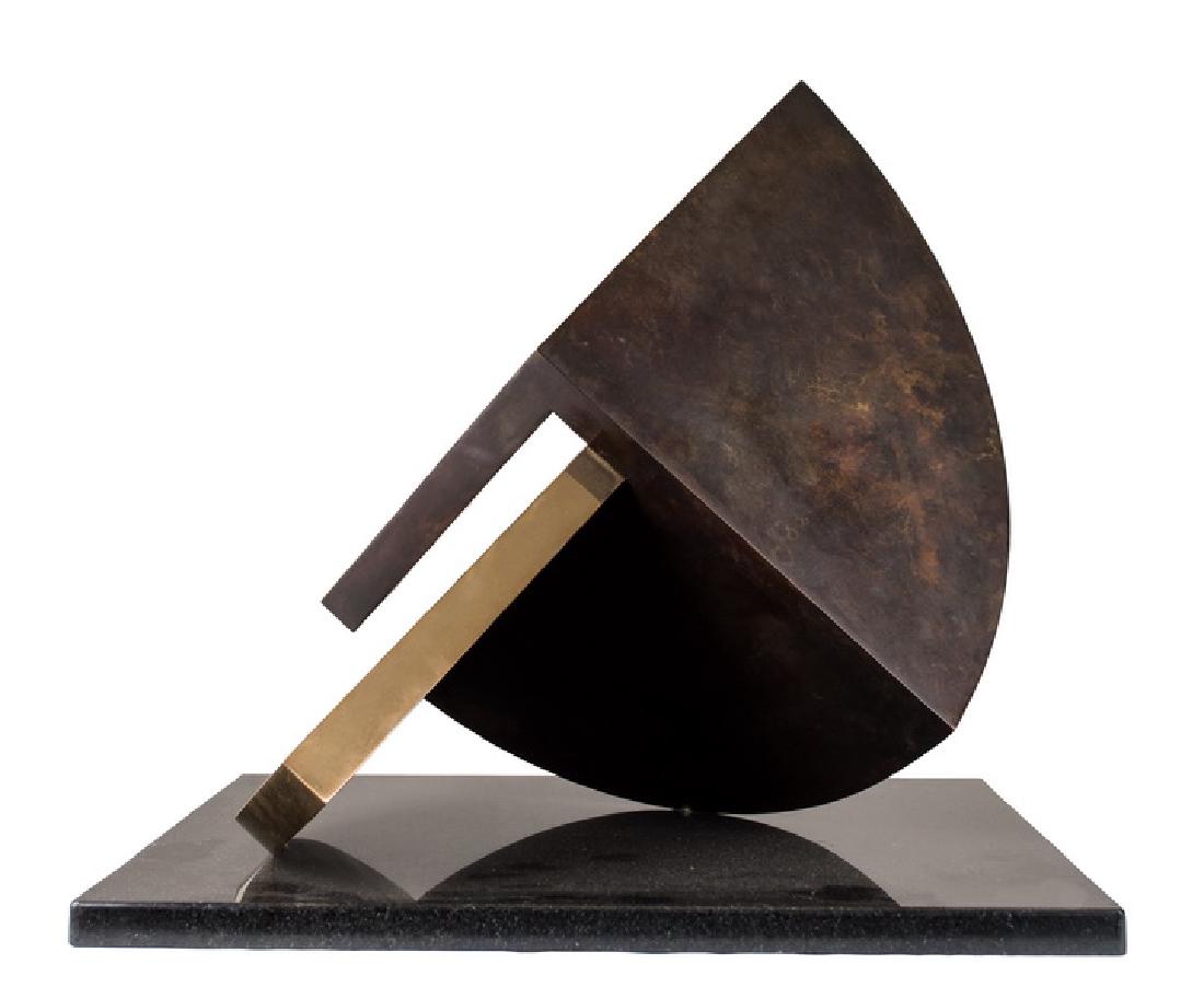 FLETCHER BENTON: "FOLDED QUARTER CIRCLE" (1 of 6)