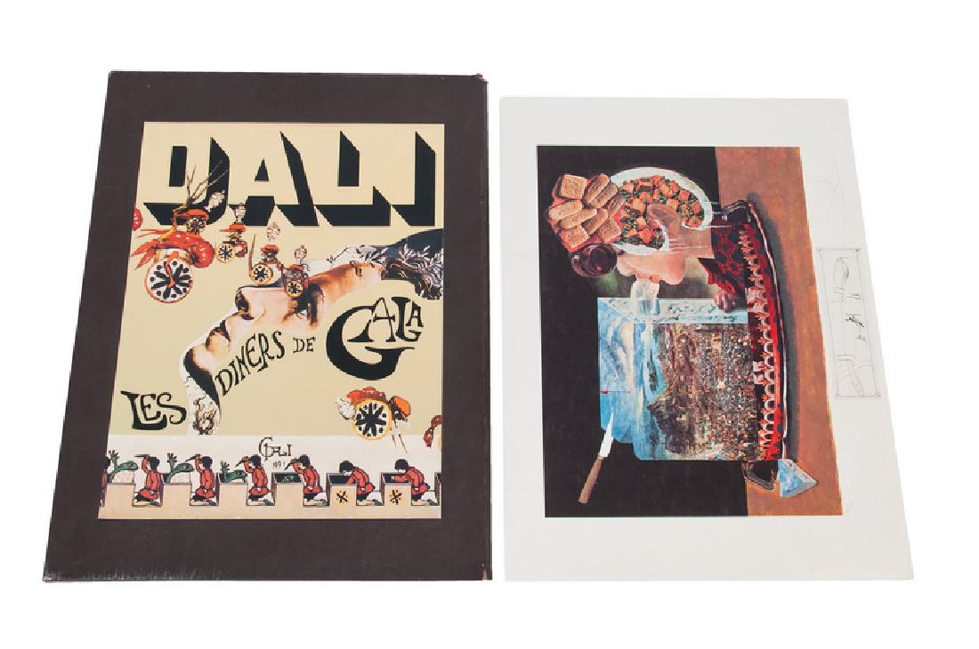 SALVADOR DALI: "LES DINERS DE GALA" (1 of 8)