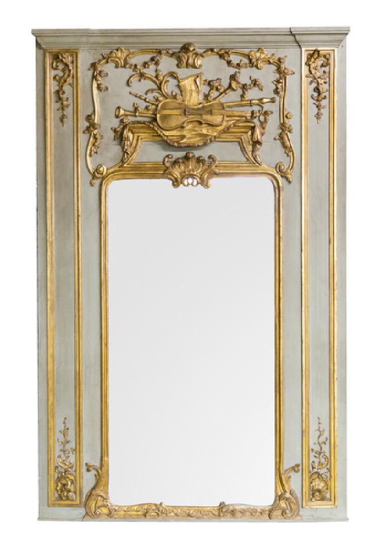 LOUIS XIV TRUMEAU MIRROR (1 of 4)
