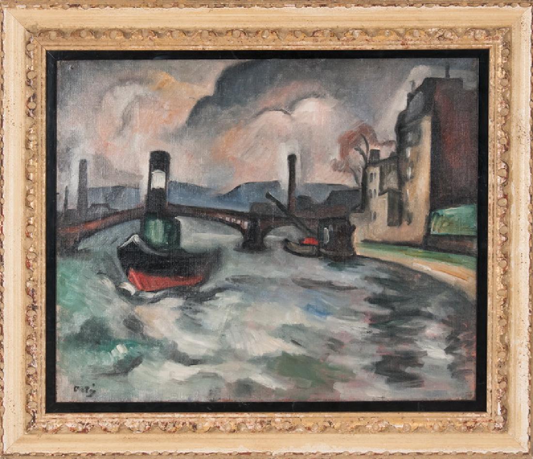 MANUEL ORTIZ DE ZARATE: "BATEAU SUR LA RIVIERE" (1 of 10)