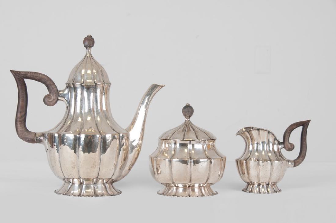 CONTINENTAL SILVER COFFEE SET (1 of 8)