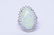18 KARAT GOLD, OPAL, & DIAMOND COCKTAIL RING - 7
