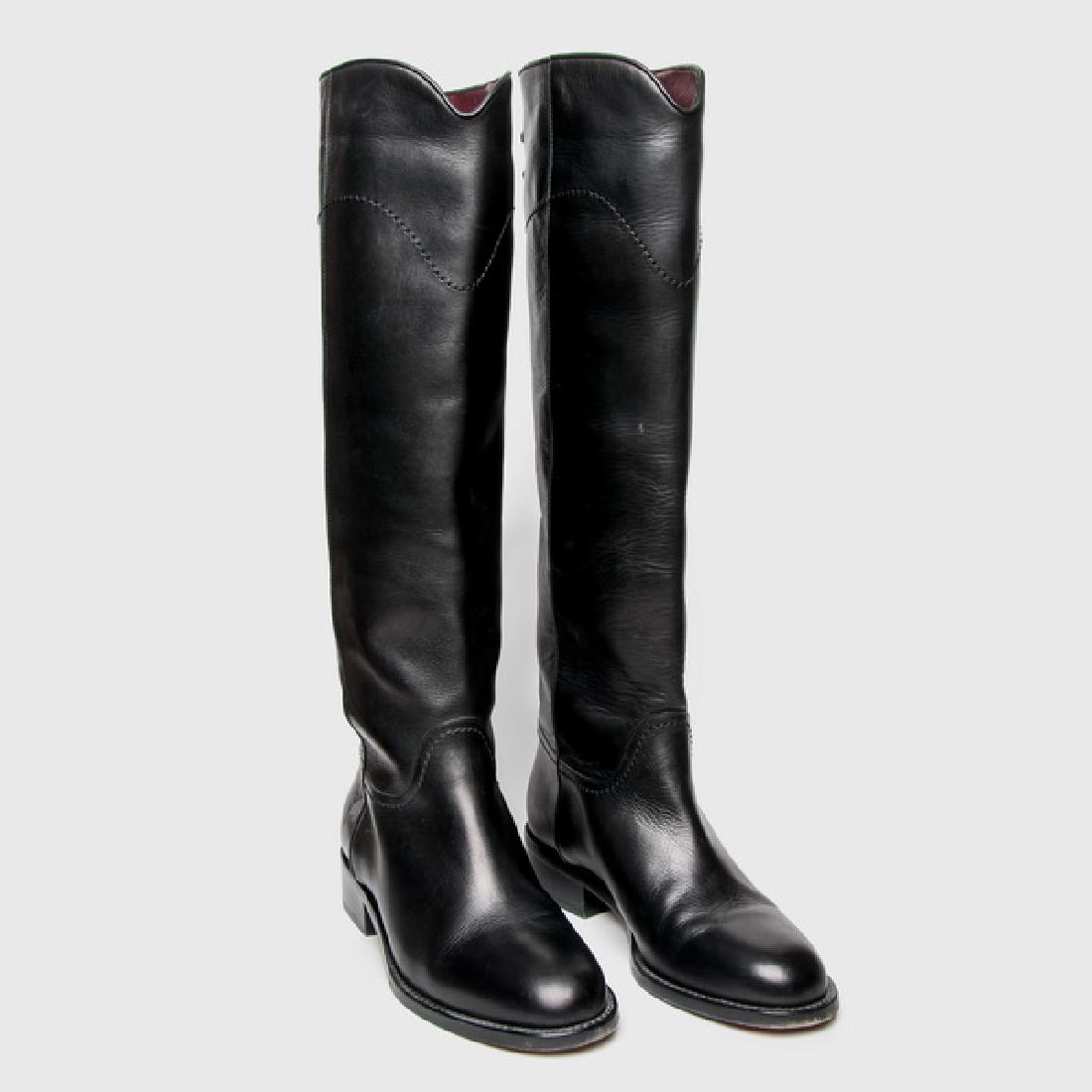 CHANEL: BLACK BOOTS (1 of 8)