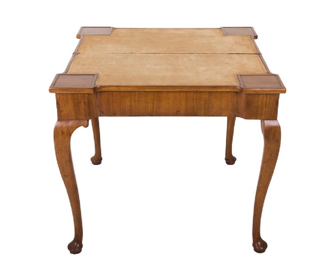 GEORGIAN MAHOGANY FLIP-TOP CARD TABLE (1 of 7)