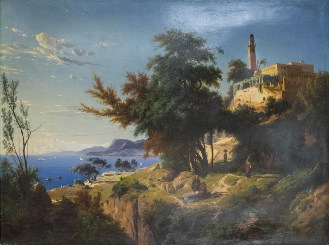 LOUIS-AUGUSTE LAPITO: "ITALIAN LANDSCAPE" (1 of 10)