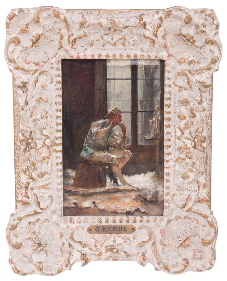GOTTHARDT JOHANN KUEHL: "THE FLUTE PLAYER" (1 of 7)