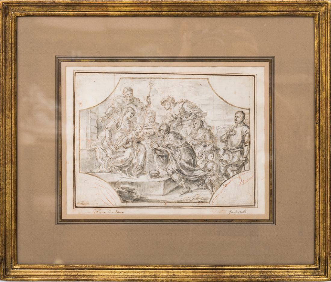 ATTRIBUTED TO LUCA GIORDANO: "ADORATION OF THE MAGI" (1 of 8)