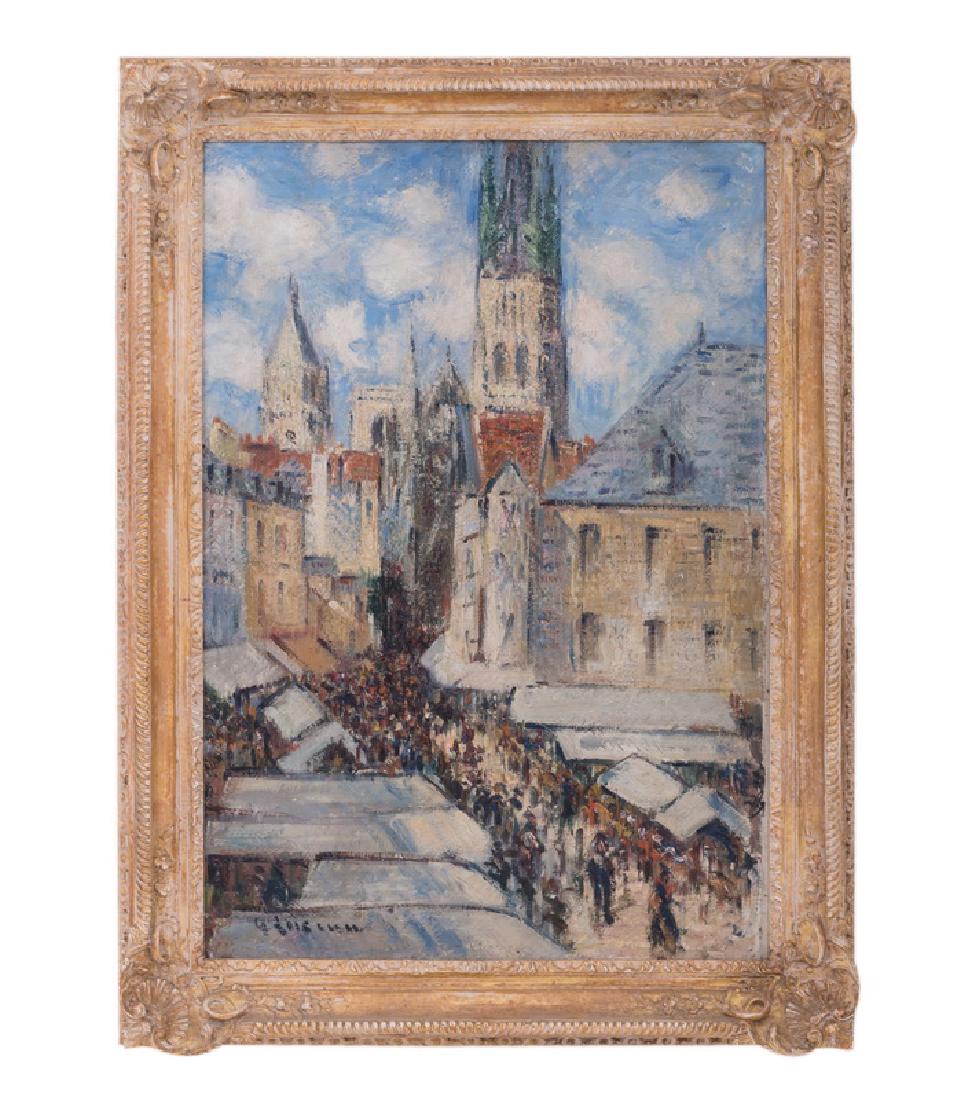 GUSTAVE LOISEAU: "PLACE DU MARCHE, RUE DE L'EPICERIE, (1 of 8)