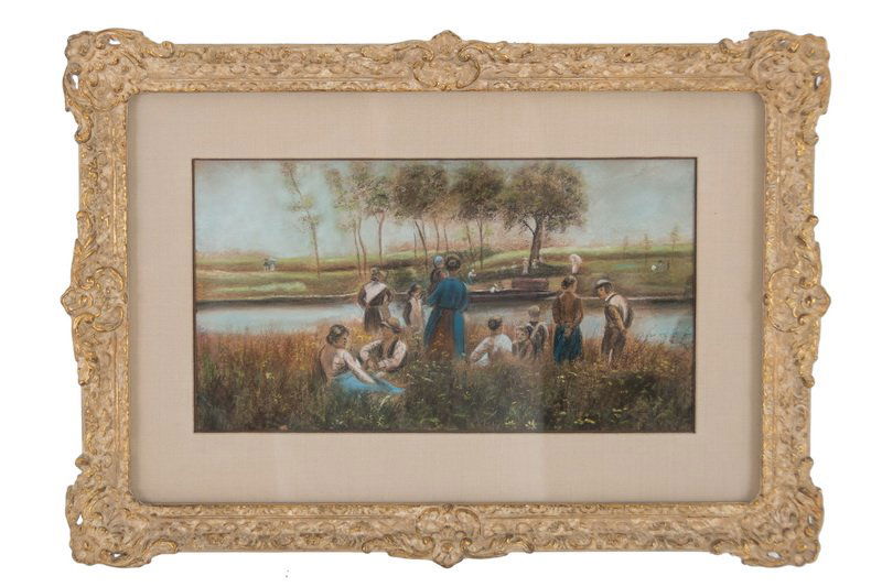 EMILE KLAUS: "PICNIC SCENE" (1 of 10)